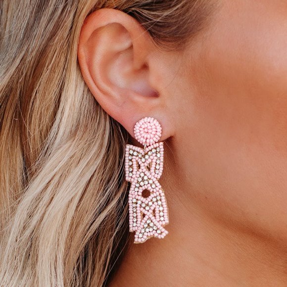 Vici Jewelry - LAST ONE - BEADED MAMA STATEMENT EARRINGS